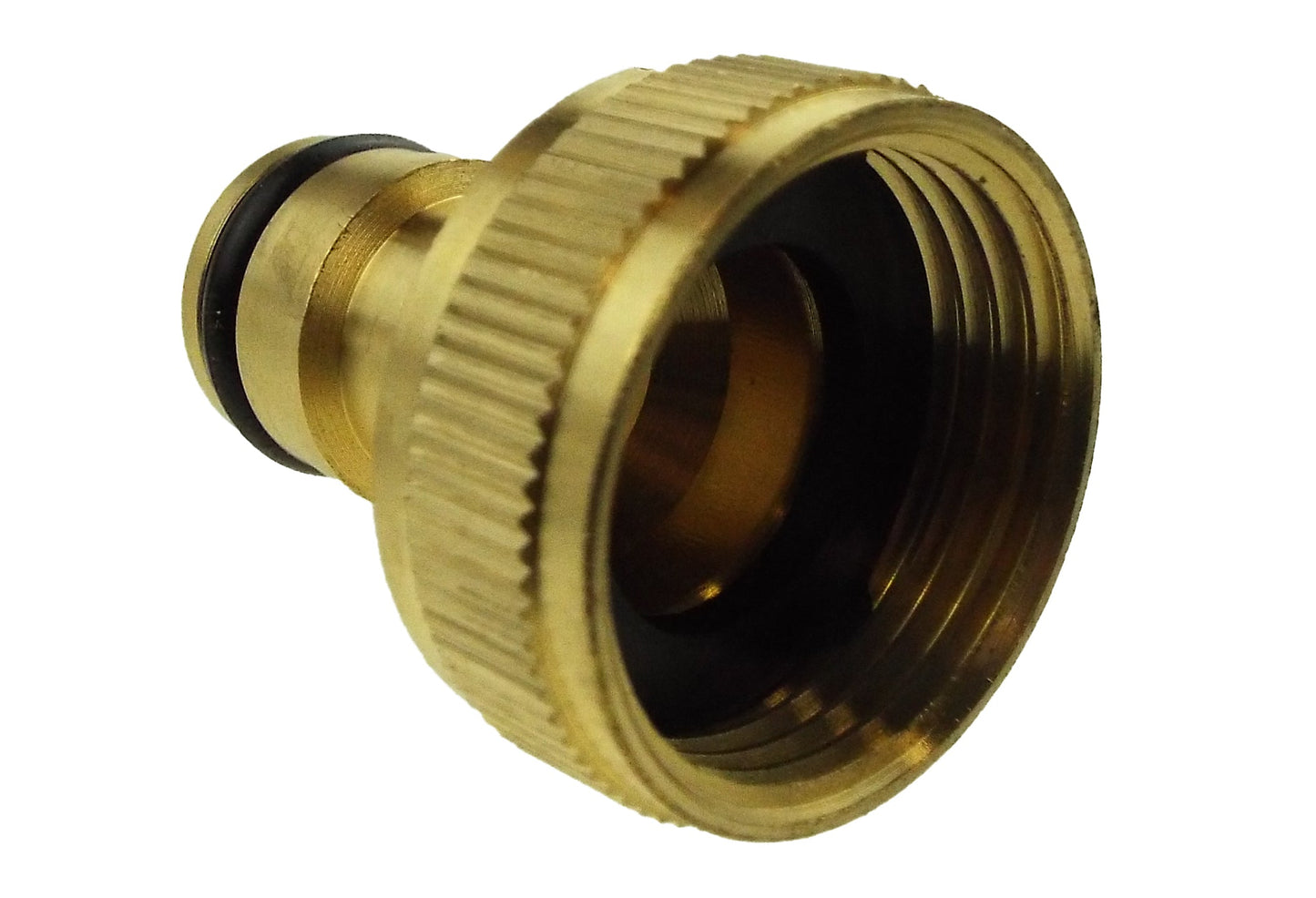 Tap Connector Snap On Male - 3/4in BSPF Brass Garden Hose Pipe Hose Pipe Fitting