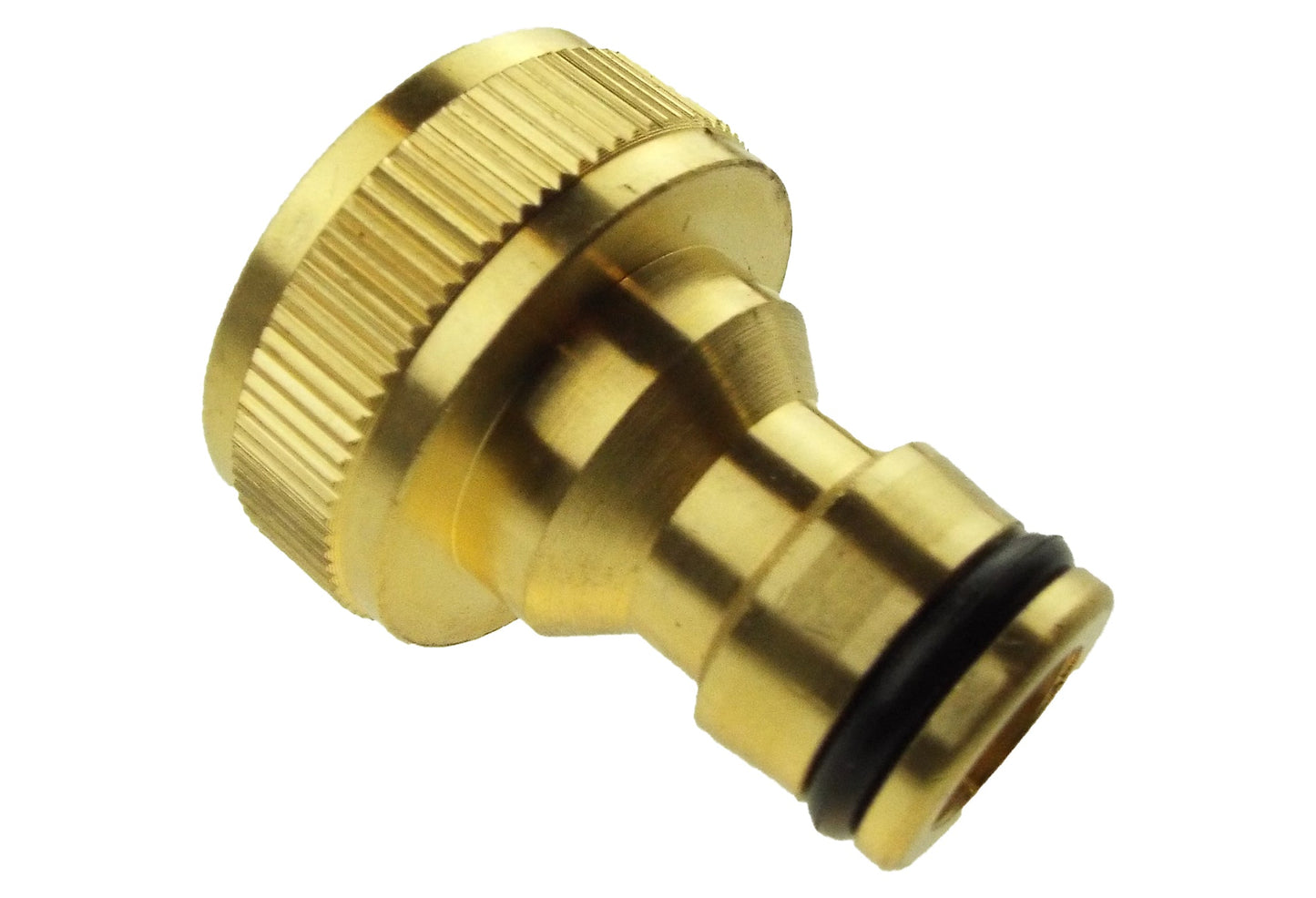 AP Supplies Two Way Tap Splitter Brass 3/4" BSP with Quick Connect Outlets