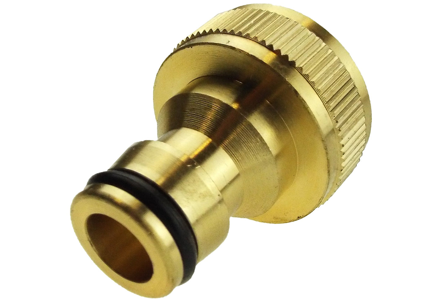 Tap Connector Snap On Male - 3/4in BSPF Brass Garden Hose Pipe Hose Pipe Fitting