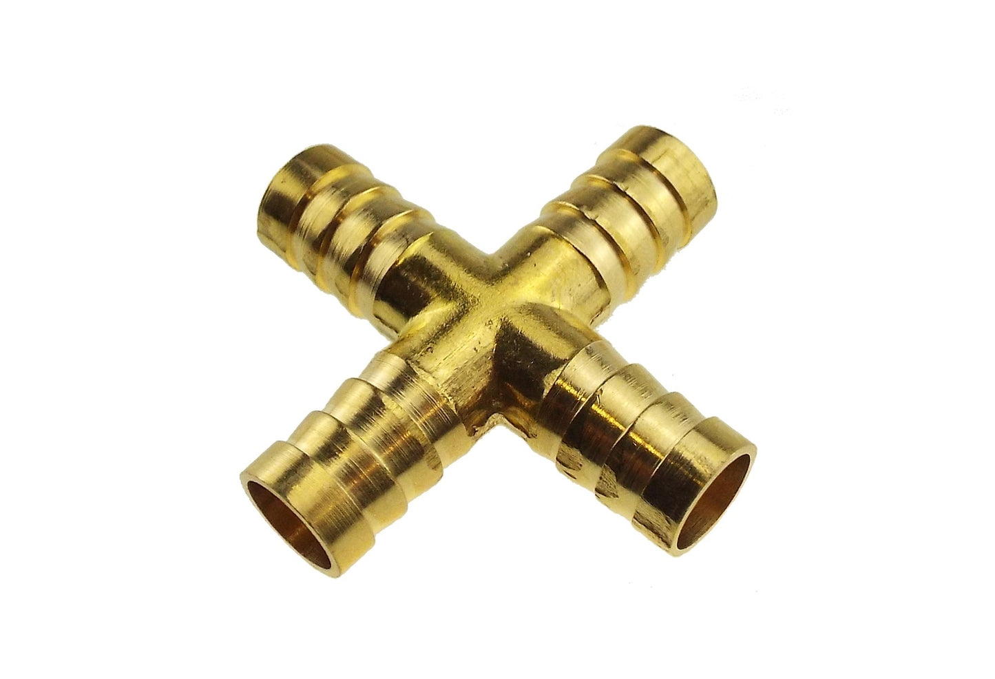 Brass Cross Joiner 12.5mm Drip Irrigation Fitting Pipe and Water Fitting