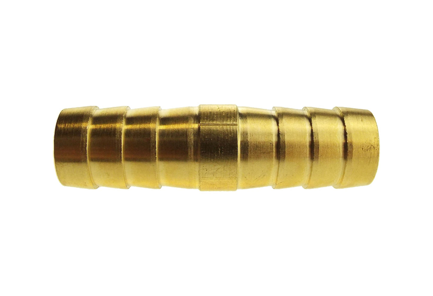 Brass Straight Joiner 19mm Pipe and Water Fitting Garden Water Connector