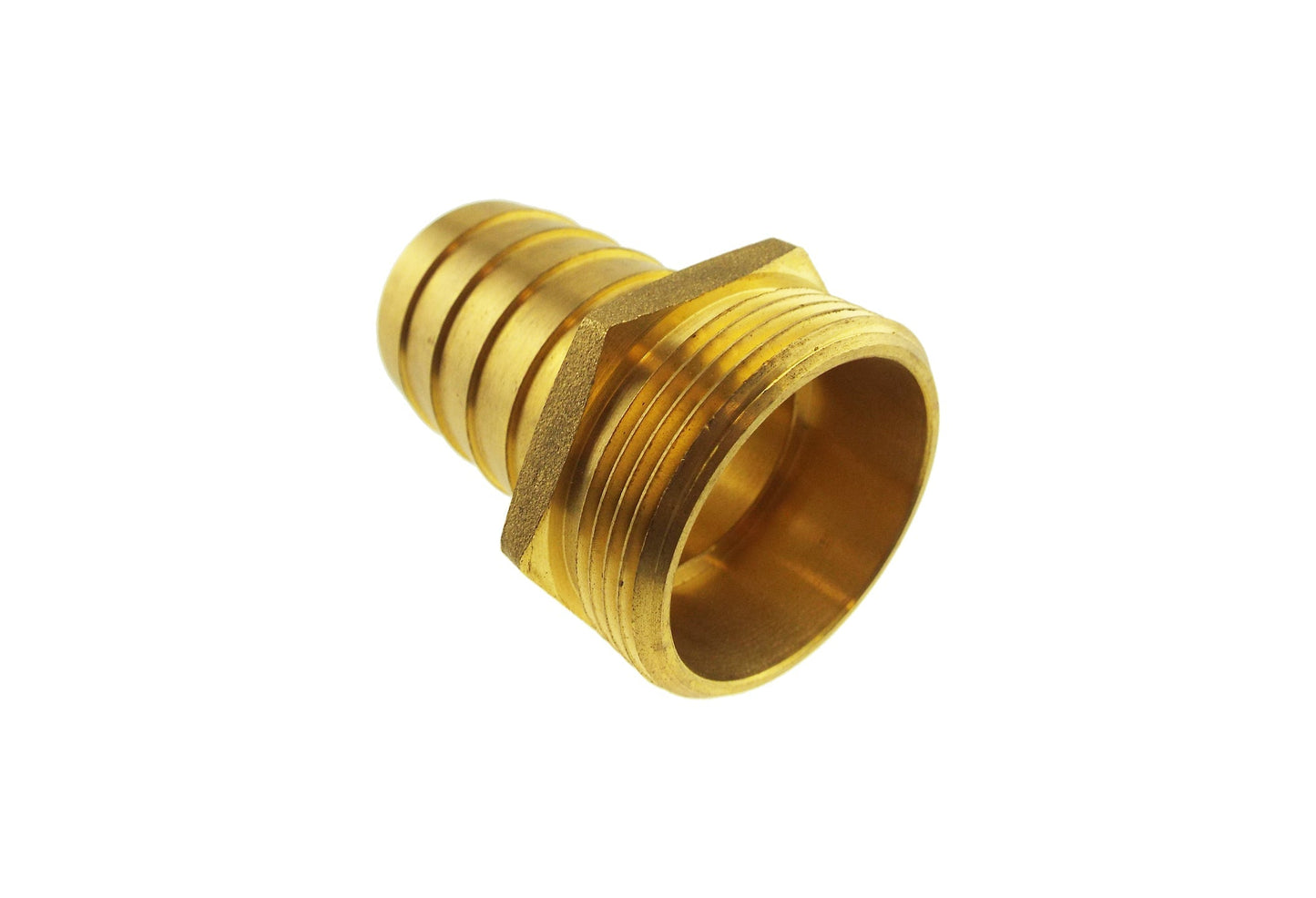 Brass Straight Joiner 25mm - 1in BSPM Brass Water Fitting DIY Workshop Accessory