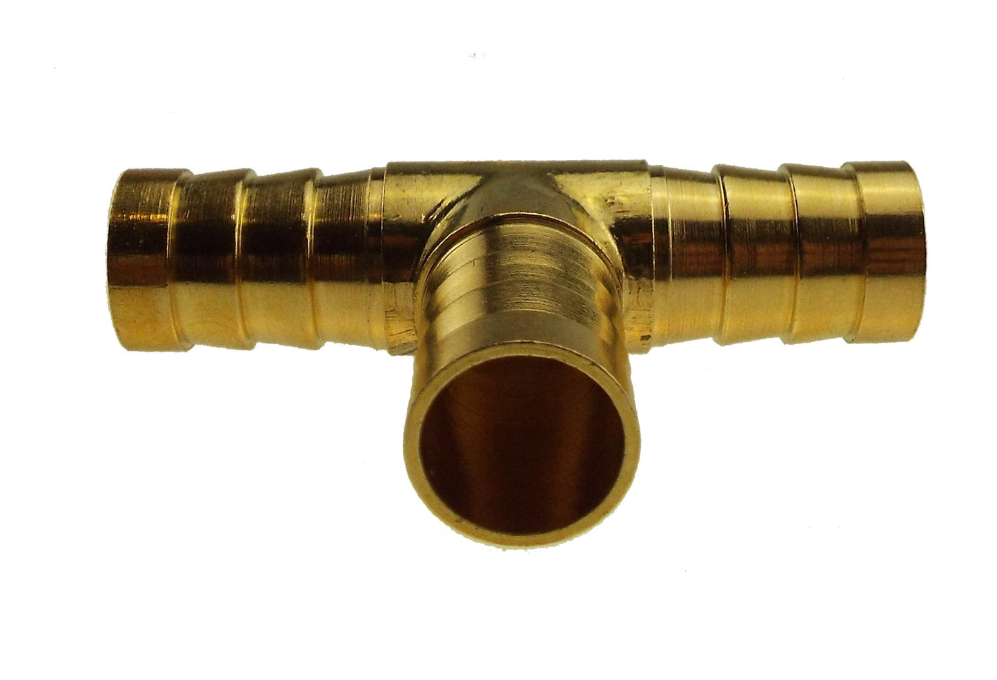 Brass Tee Connector 12.5mm Drip Irrigation Fitting DIY Workshop Accessory