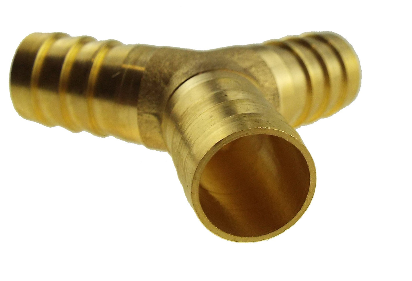 Brass Tee Y Connector 6mm Drip Irrigation Fitting DIY Workshop Accessory