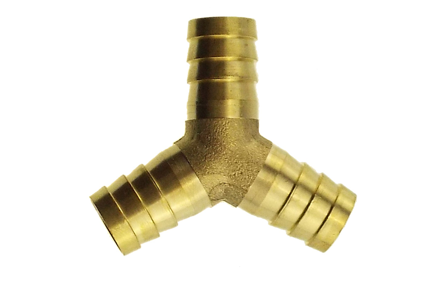 Brass Tee Y Connector 6mm Drip Irrigation Fitting DIY Workshop Accessory