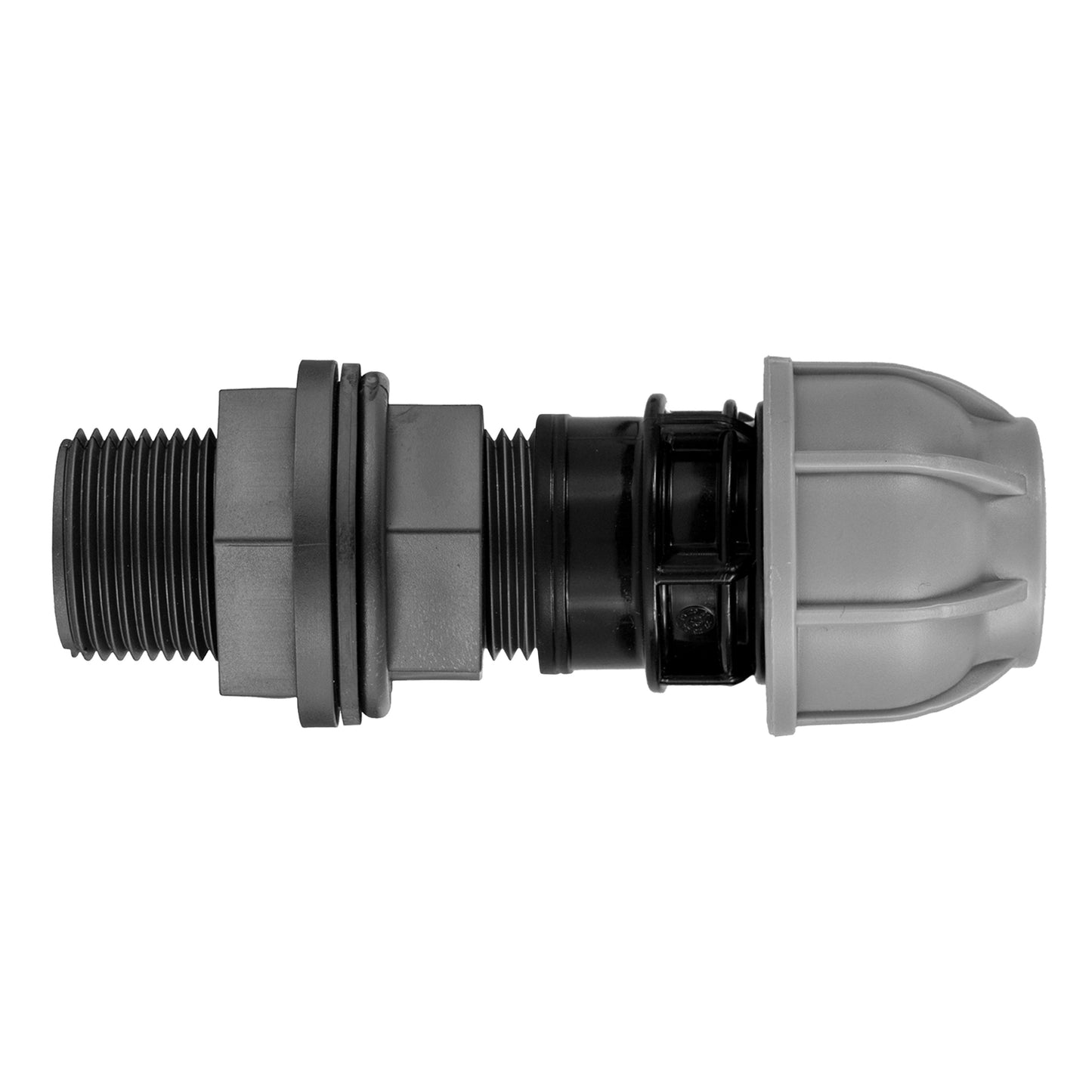 AP Supplies ¾” BSP Water Butt Fitting with 32mm MDPE Straight