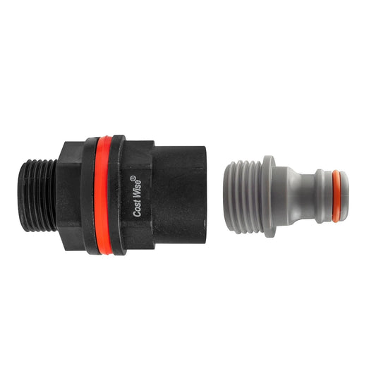 AP Supplies Water Butt Kit ½” BSPM-F with Male Quick Connector