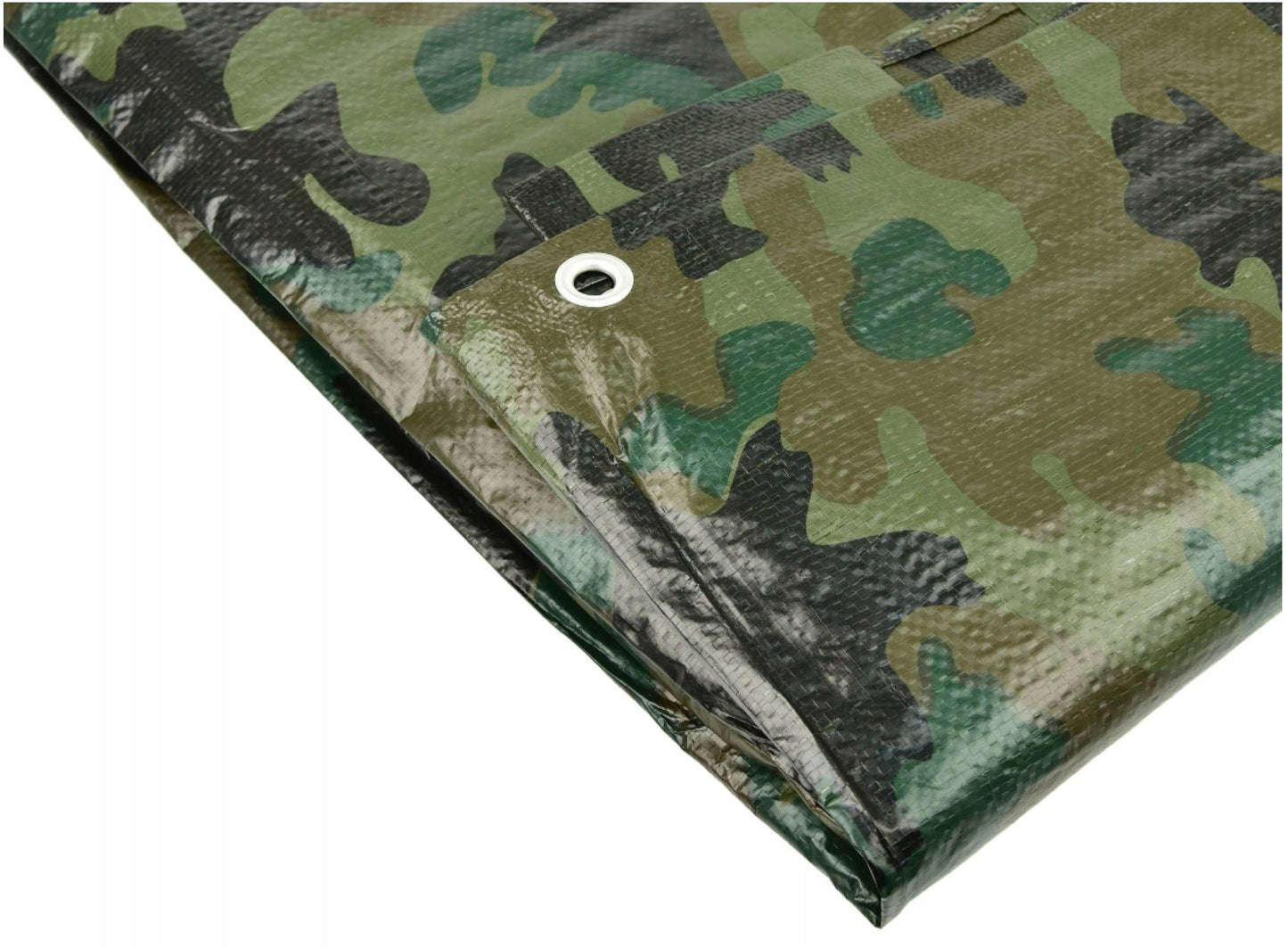 Camouflage M-Grade Tarpaulin 2m x 2m Waterproof Tarpaulin Cover Waterproof Sheet