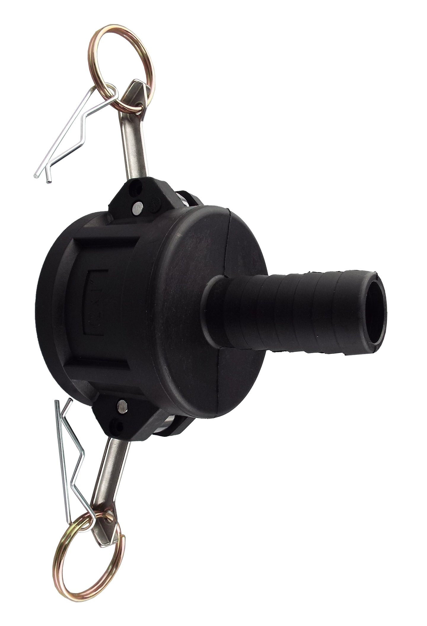 IBC 3 - S60X6M Valve with S60X6 - 2 Camlock Fitting and 1 Barb Type C Camlock
