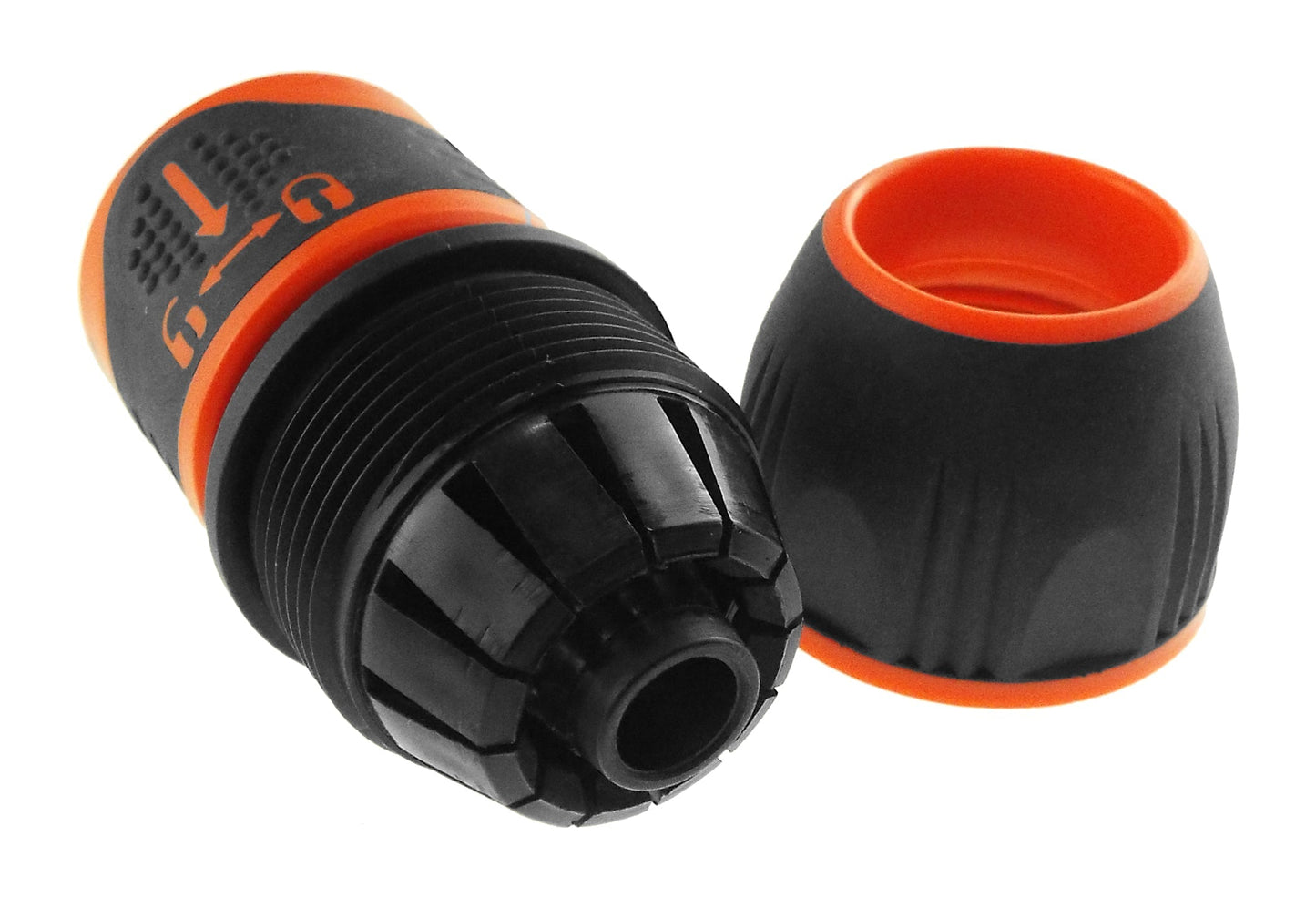 Cost Wise Click and Lock Hose Connector 1/2in-3/4in Hose for Hose Connector Set