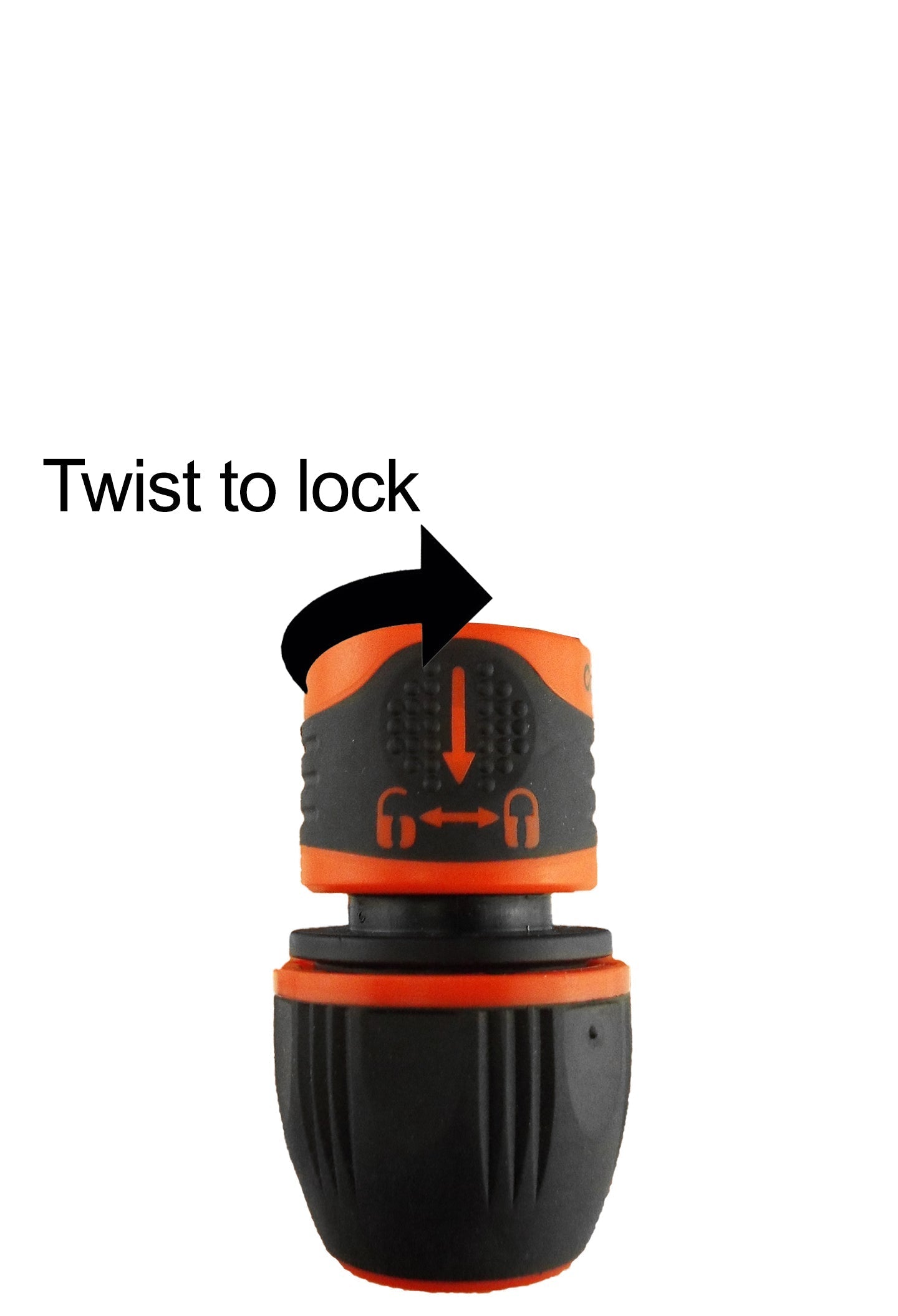 Cost Wise Click and Lock Hose Connector 1/2in-3/4in Hose for Hose Connector Set