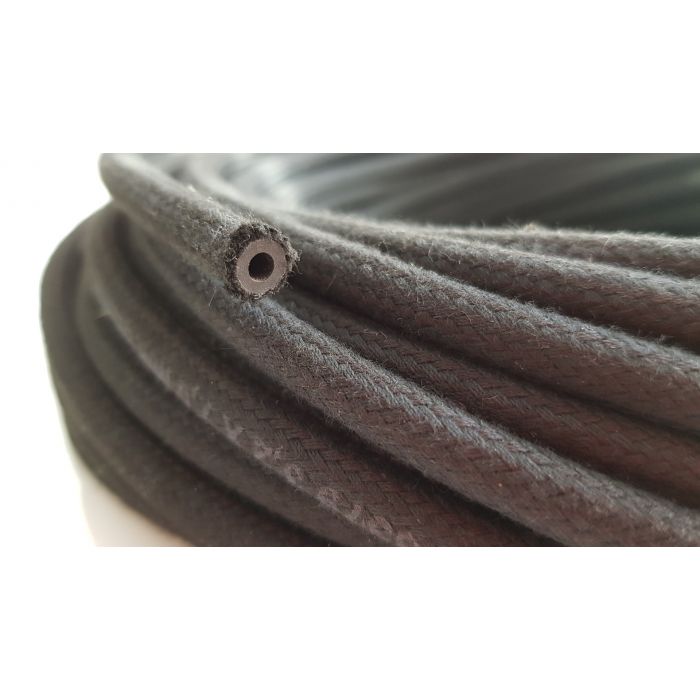 Rubber Reinforced with a Heat Resistant Textile Braid 4mm/8mm Weatherproof Cover