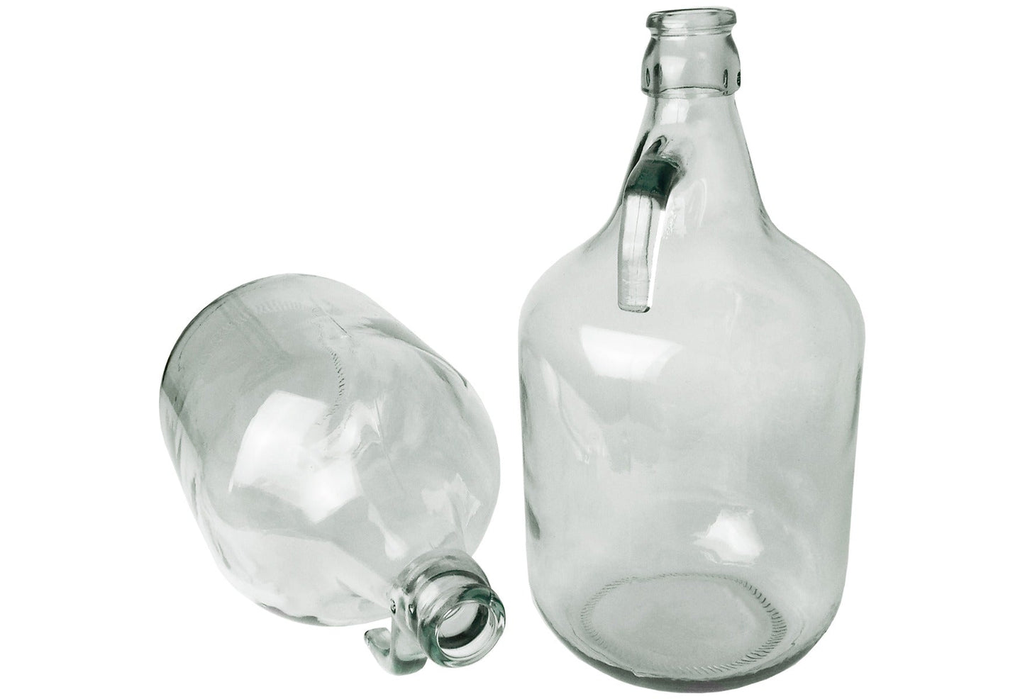 Glass Demijohn 5L 2 Pack Plain DIY Tool Accessory Home and Garden Use