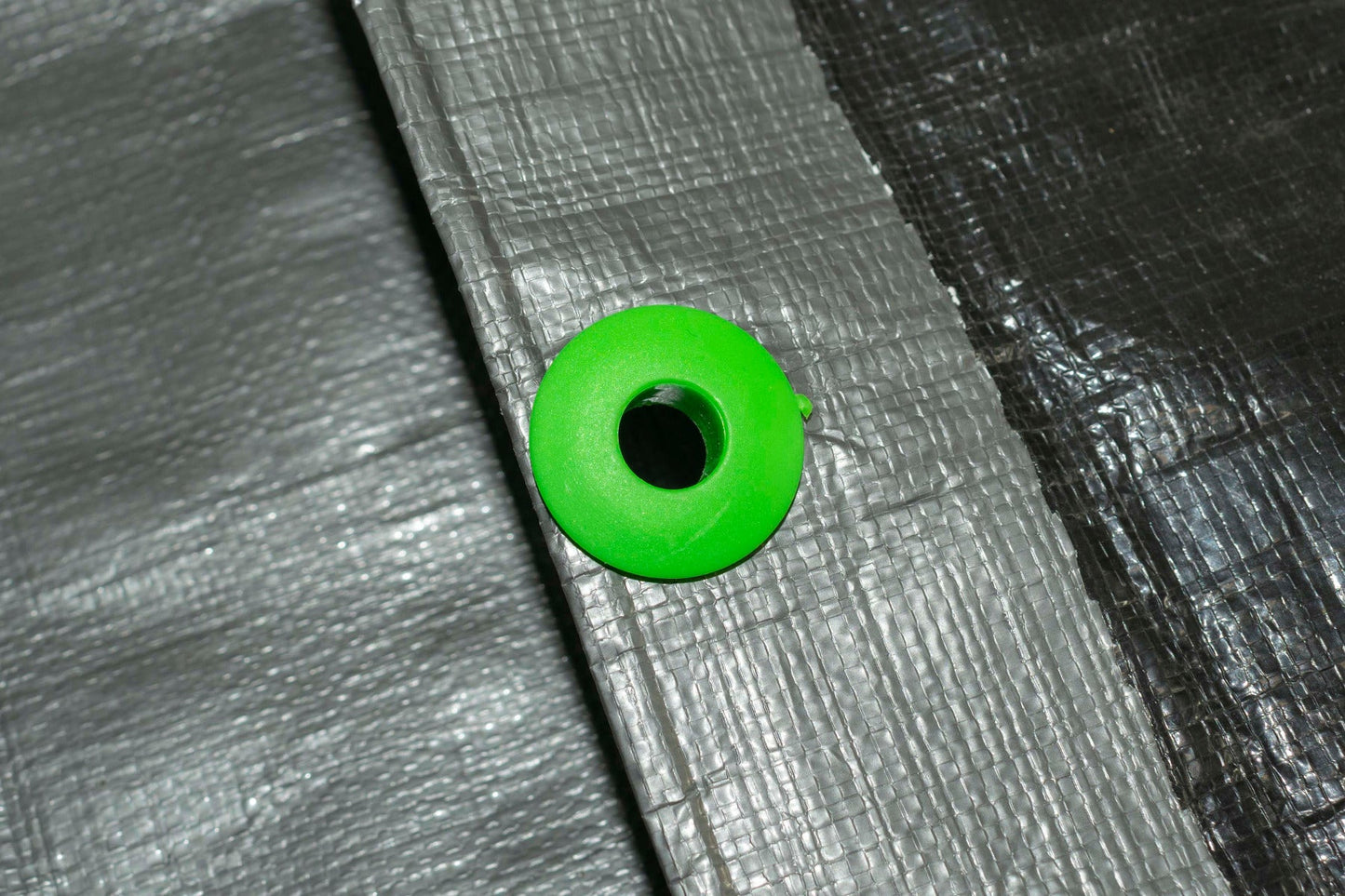 Tarp Eyelets Pack of 10 Green Waterproof Tarpaulin Cover DIY Workshop Accessory