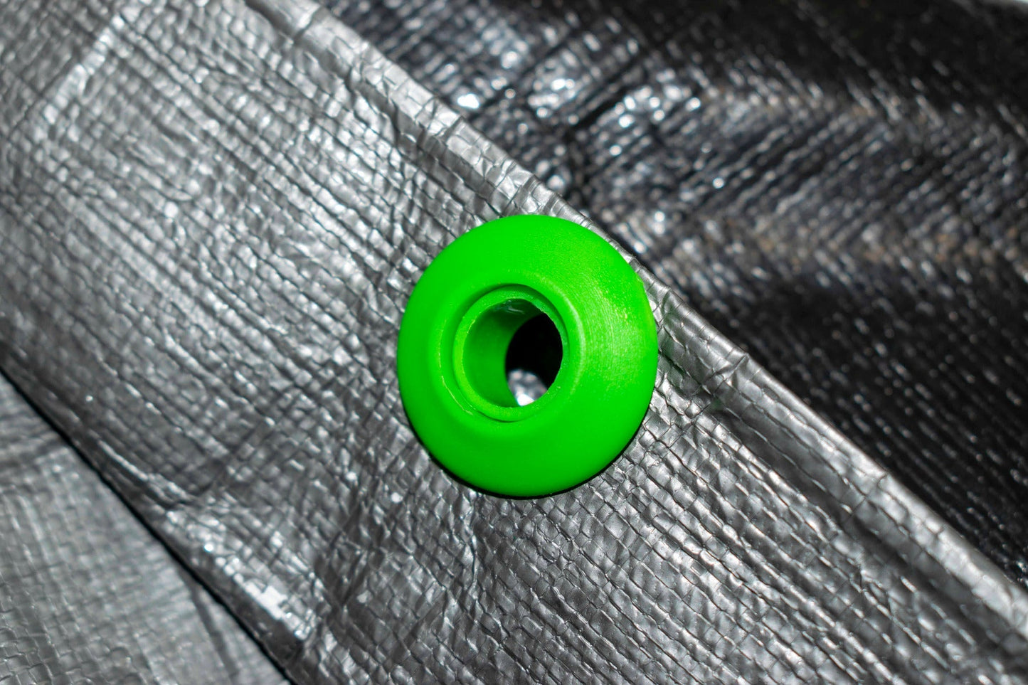 Tarp Eyelets Pack of 10 Green Waterproof Tarpaulin Cover DIY Workshop Accessory
