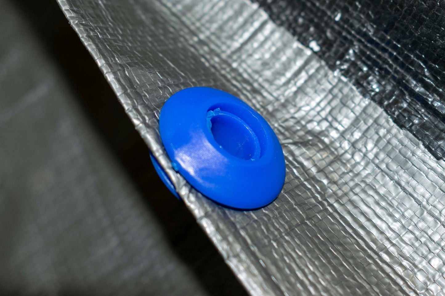 Tarp Eyelets Pack of 10 Blue Waterproof Tarpaulin Cover DIY Workshop Accessory