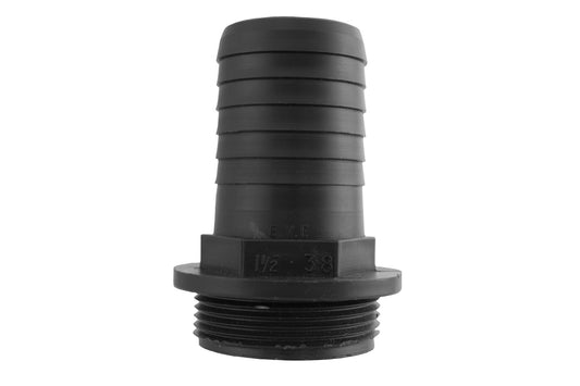 Pond Straight Connector 1.25in BSPM - 32mm Hose Connector Set BSP Thread Fitting