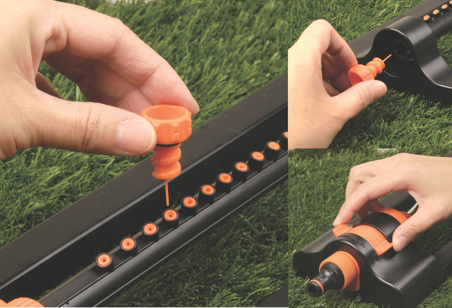 Compact Oscillating Sprinkler Eco Line Garden Hose Pipe DIY Workshop Accessory