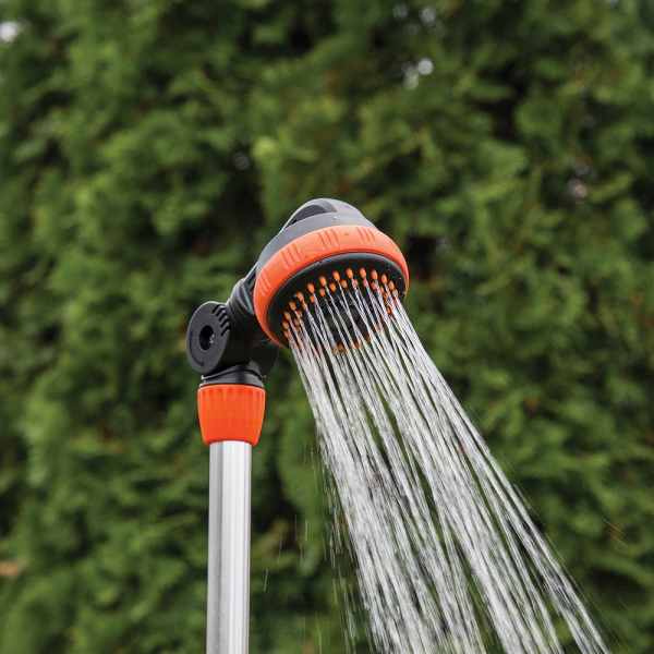 Garden Shower on Tripod Outdoor Watering Kit Outdoor Hose Accessory