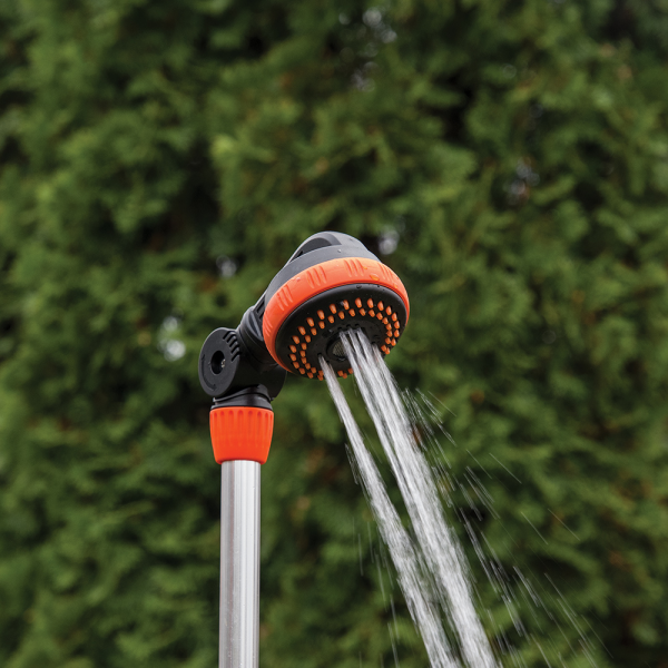 Garden Shower on Stake Outdoor Watering Kit Outdoor Hose Accessory