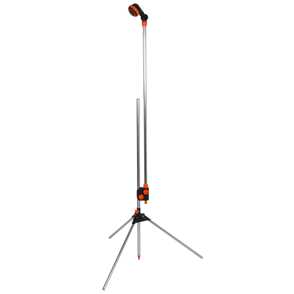 Garden Shower on Tripod Outdoor Watering Kit Outdoor Hose Accessory