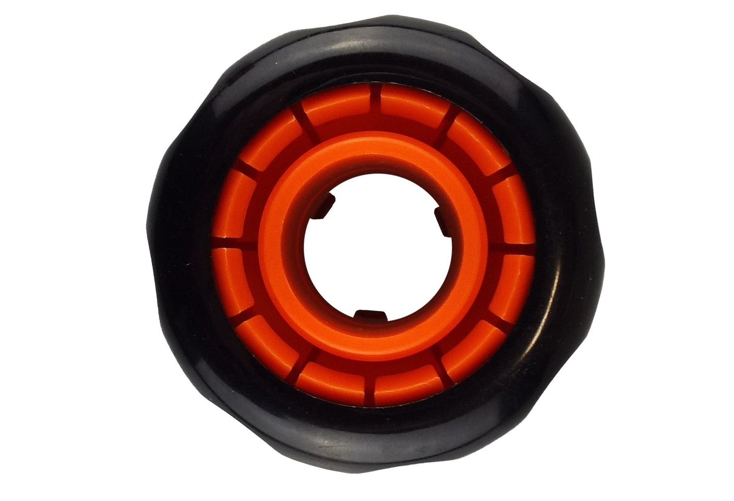 Female Hose Connector Max Flo 1in Hose Black Orange for Drip Irrigation Fitting