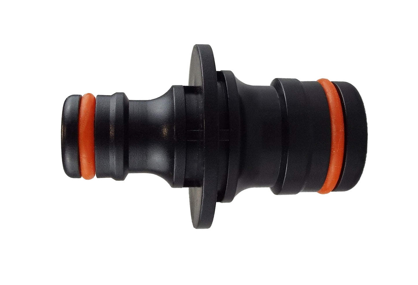 Two Way Adaptor Max Flo to Standard Snap-On Male Black Orange Hose Connector Set