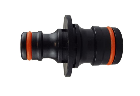 Two Way Adaptor Max Flo to Standard Snap-On Male Black Orange Hose Connector Set