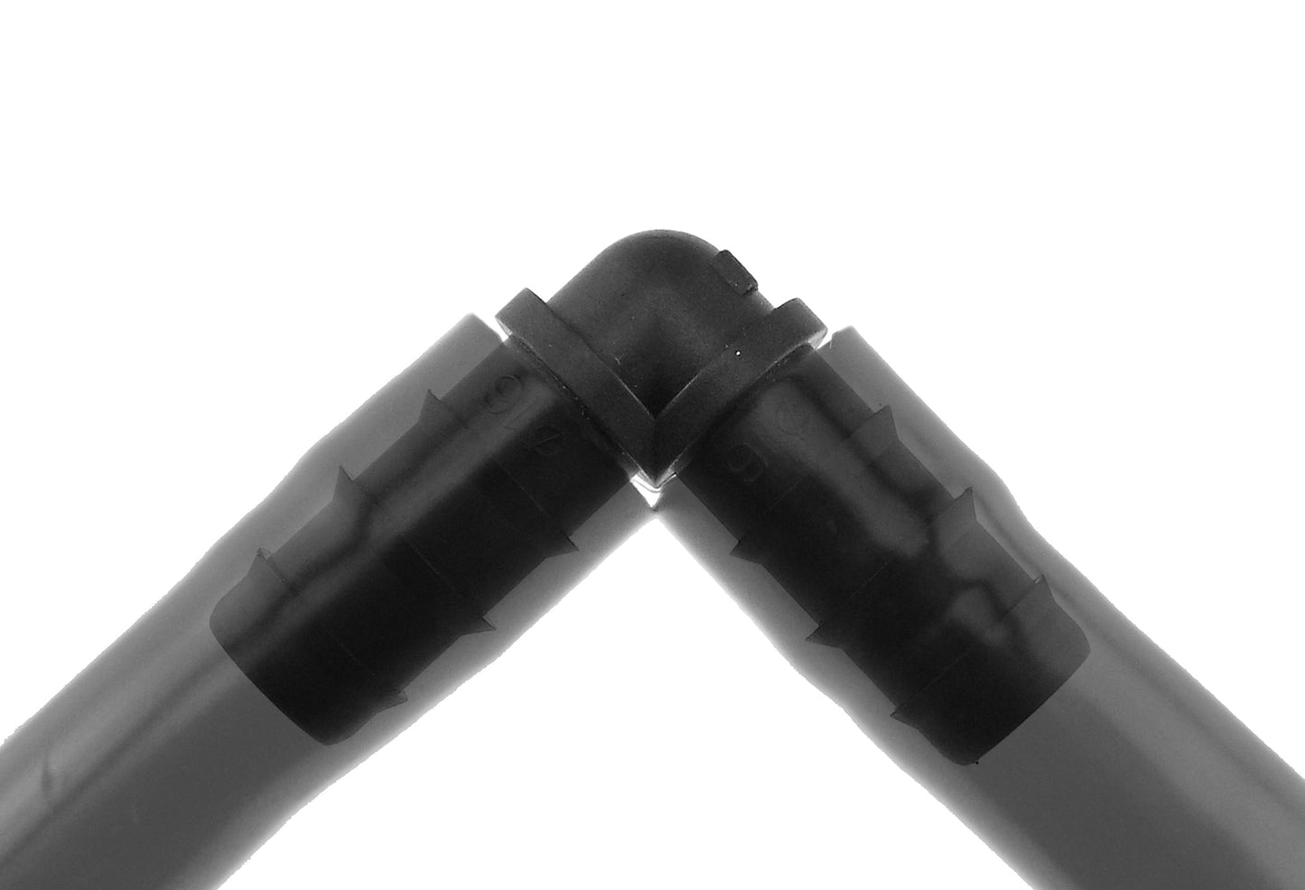Elbow for 1/2in Irrigation Pipe Drip Irrigation Fitting Garden Irrigation Kit