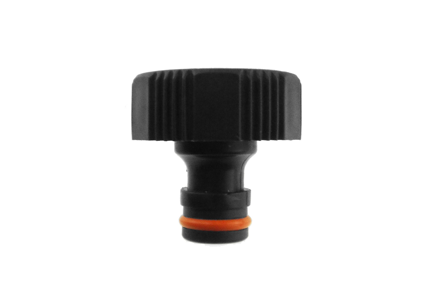 Female Tap Connector 3/4in BSPF Black Hose Connector Set Pipe and Water Fitting