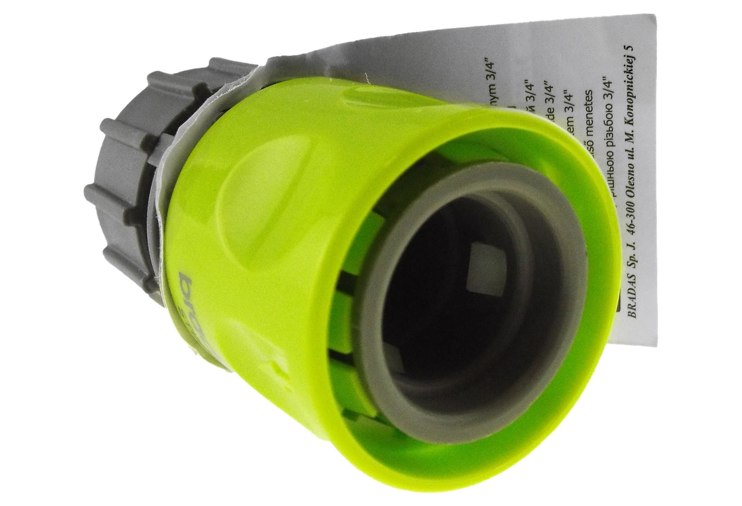 Female Hose Connector with 3/4in BSPF Thread Lime for Drip Irrigation Fitting
