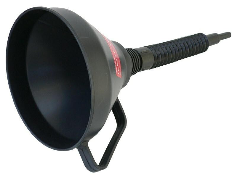 Car Fuel Funnel Flexi Black DIY Workshop Accessory Vehicle Fluid Funnel