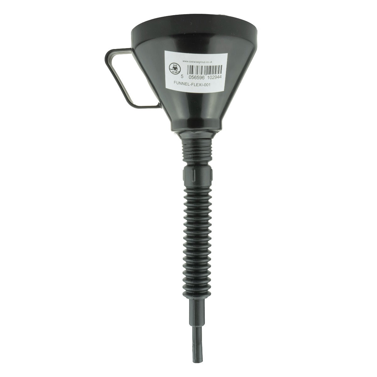 Car Fuel Funnel Flexi Black DIY Workshop Accessory Vehicle Fluid Funnel