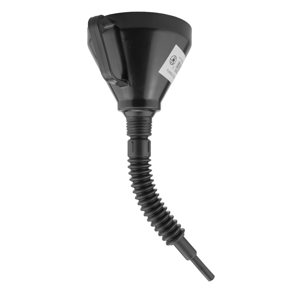 Car Fuel Funnel Flexi Black DIY Workshop Accessory Vehicle Fluid Funnel