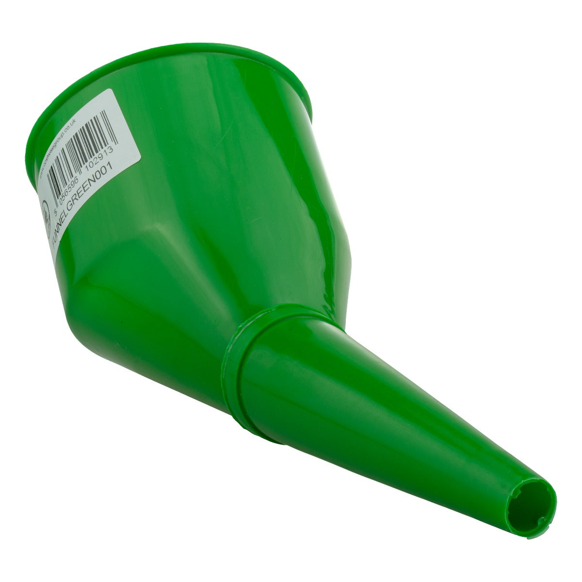 Angled Car Fuel Funnel with Filter, Green Water Flow Control Winter Vehicle Tool
