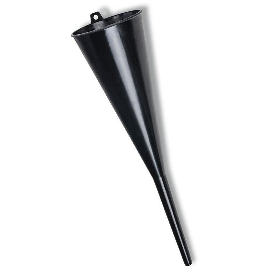 Funnel Long Black DIY Workshop Accessory Vehicle Fluid Funnel