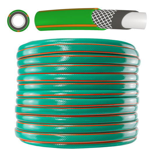 Garden Hose Economy 4-Layer 1/2in Pipe Outdoor Watering Kit Car Winter Essential