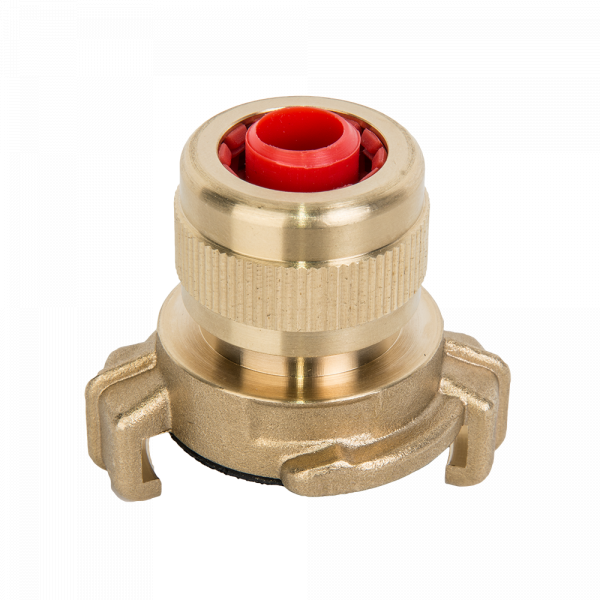 Claw - Hose Quick Connector - 3/4in Hose (Brass) Hose Pipe Fitting Claw Coupling