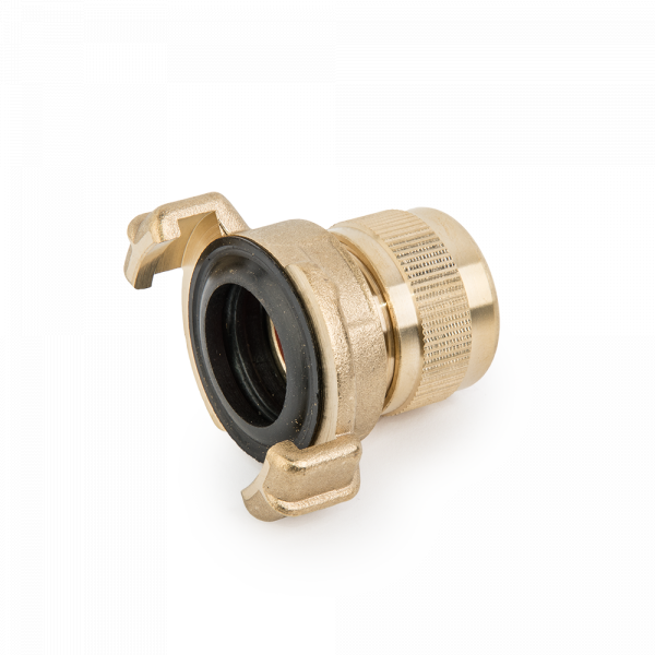 Claw - Hose Quick Connector - 3/4in Hose (Brass) Hose Pipe Fitting Claw Coupling