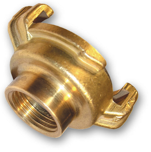 Claw Brass - 1/2in BSPF Drip Irrigation Fitting DIY Workshop Accessory