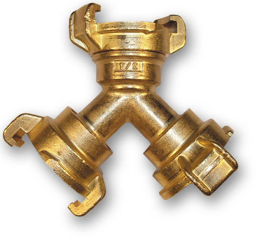 Claw Brass - 3 Way Connector Drip Irrigation Fitting DIY Workshop Accessory