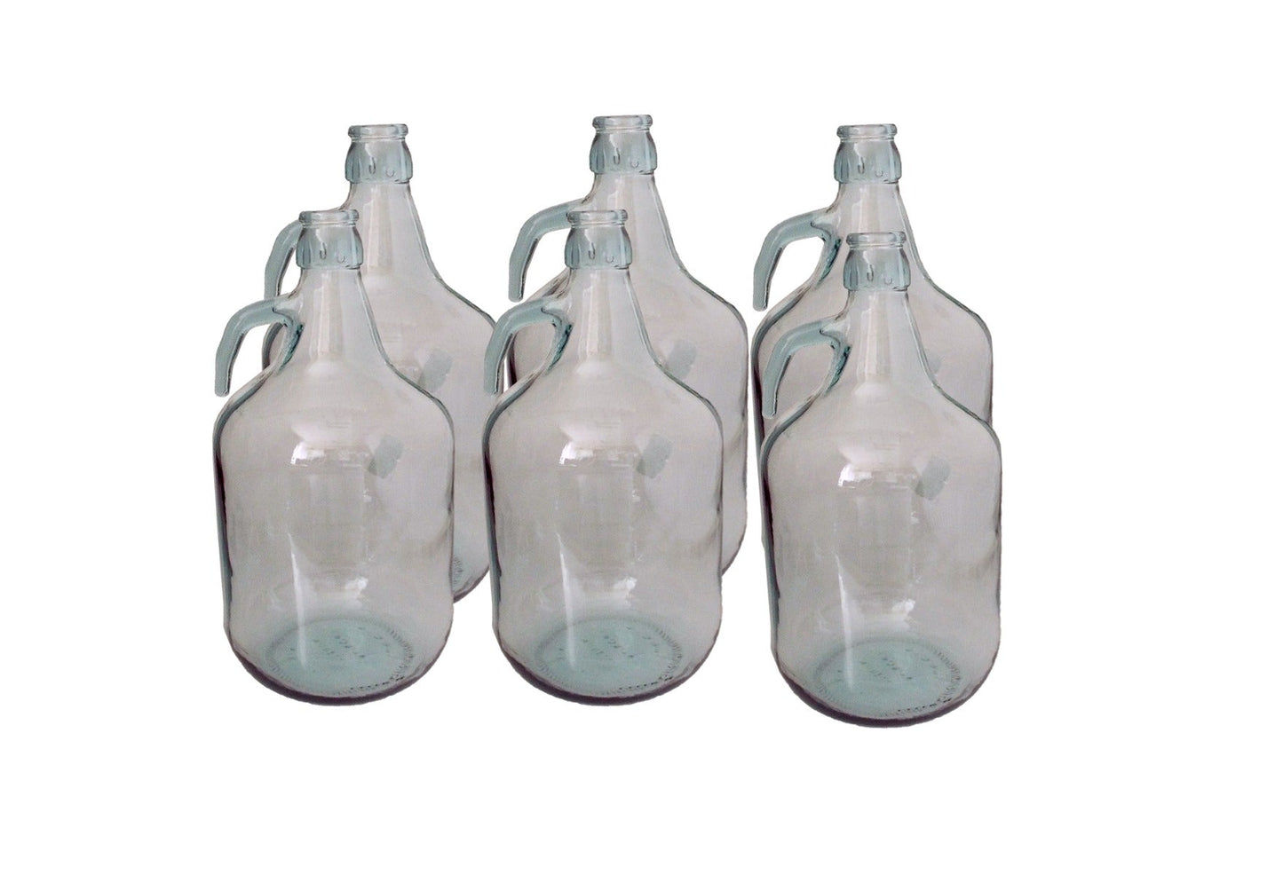 Glass Demijohn 5L 6 Pack Plain DIY Tool Accessory Home and Garden Use