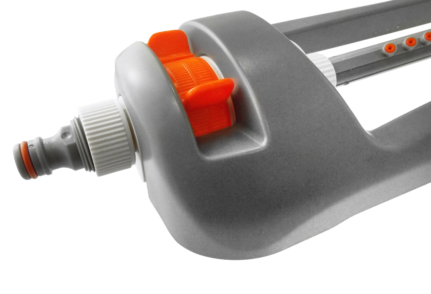 Compact Oscillating Sprinkler White Line Garden Hose Pipe DIY Workshop Accessory