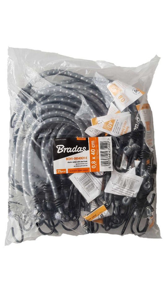 Bungee Cord Hook Metal 40cm DIY Workshop Accessory Waterproof Sheet