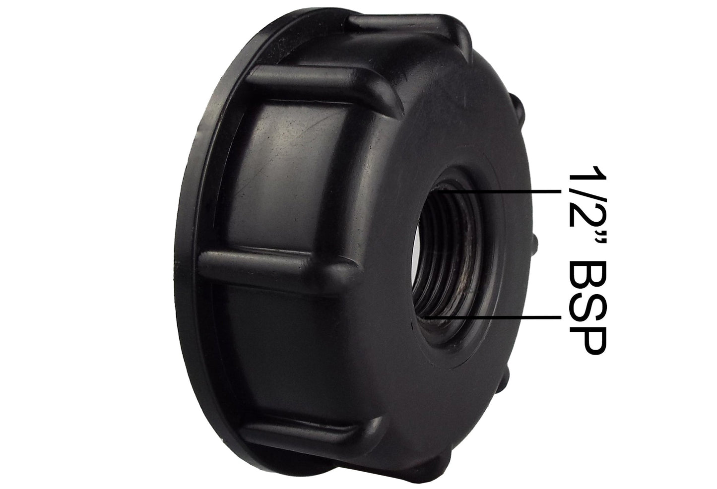End Cap for IBC Tank with Built-in 1/2in BSPF Thread for Pipe and Water Fitting