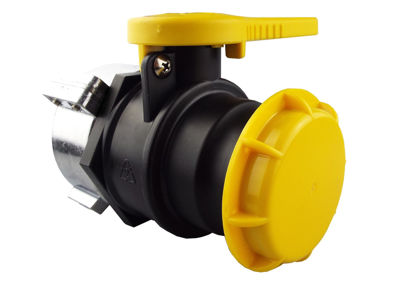 IBC Tank Valve 75mm Inlet - 2in NTP - PTFE Hose Pipe Fitting Water Flow Control