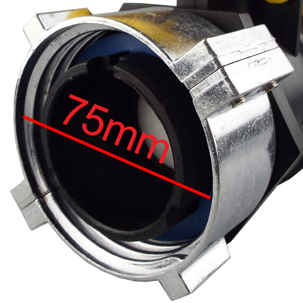 IBC Tank Valve 75mm Inlet - 2in NTP - PTFE Hose Pipe Fitting Water Flow Control