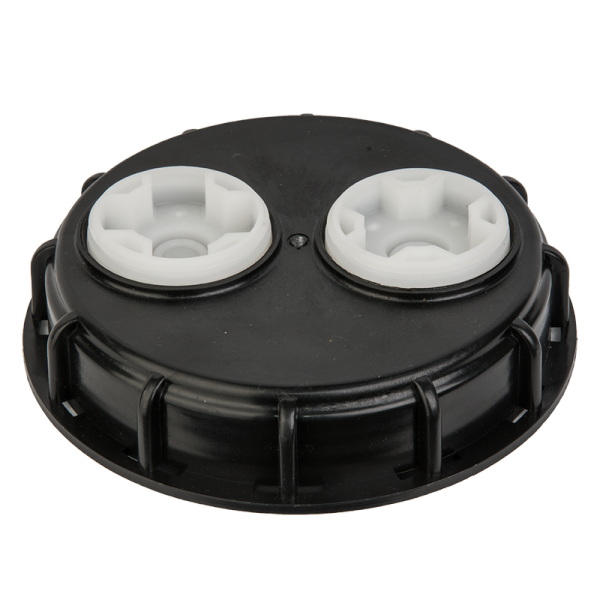 IBC Tank Lid 150mm with 2 Vents Pipe and Water Fitting Garden Water Connector
