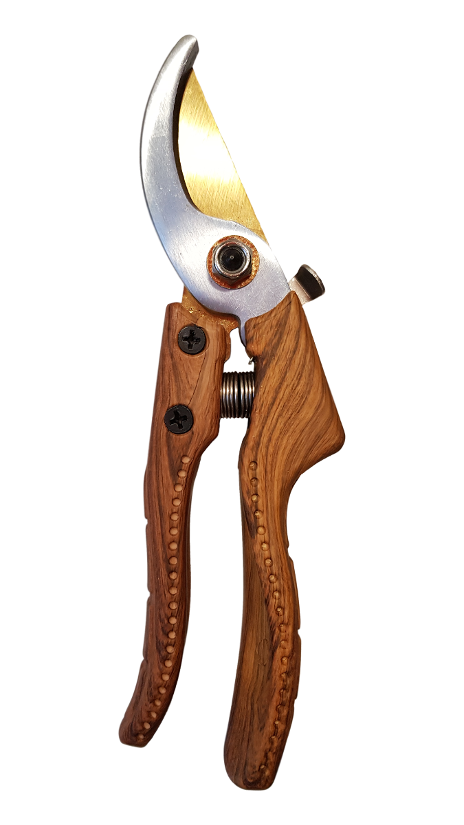Bypass Steel V-Series Garden Pruning Shears Landscape Fabric Home and Garden Use
