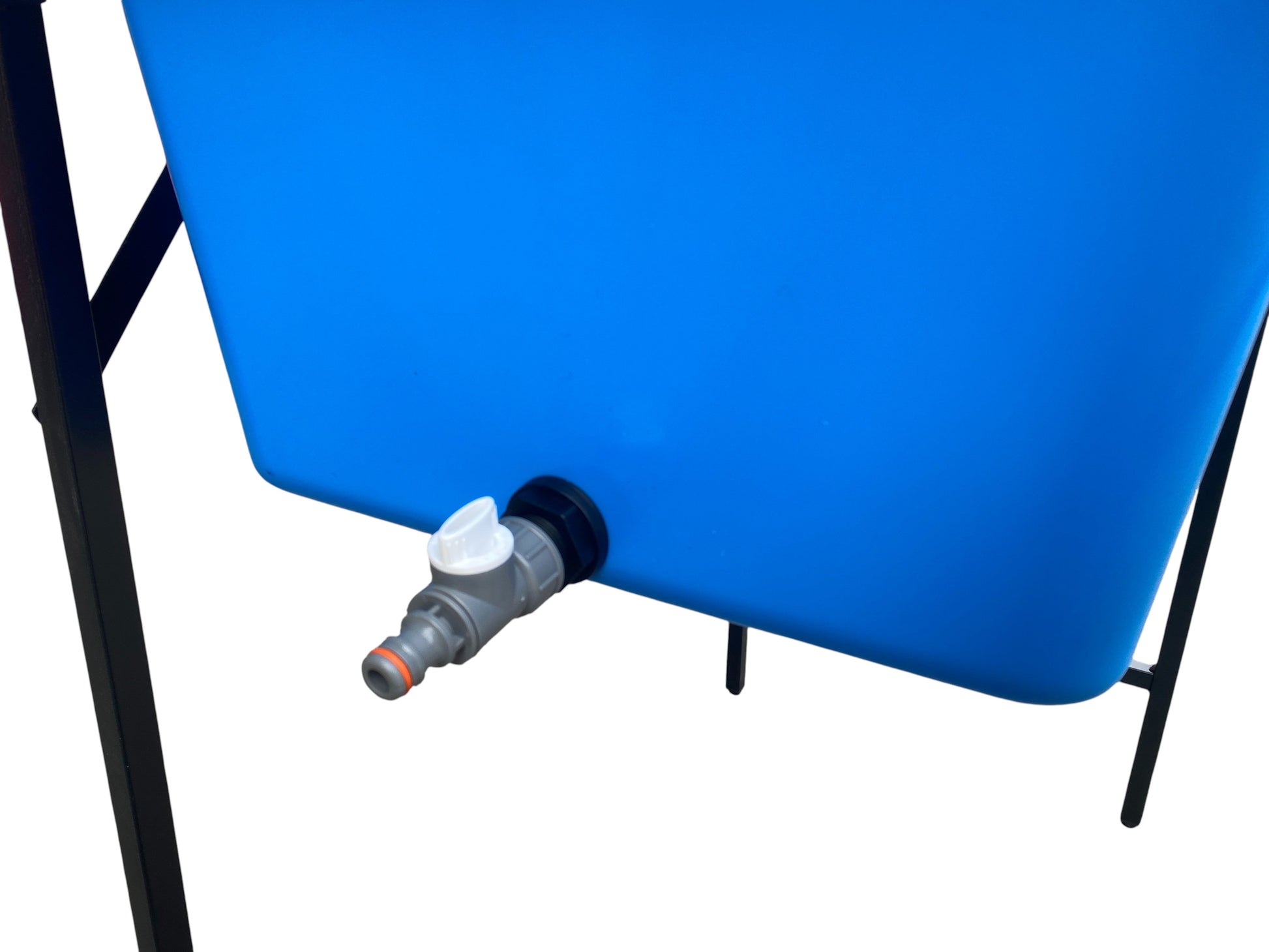 AP Supplies Blue Dog Bath with Drain Valve (WL) and Stand